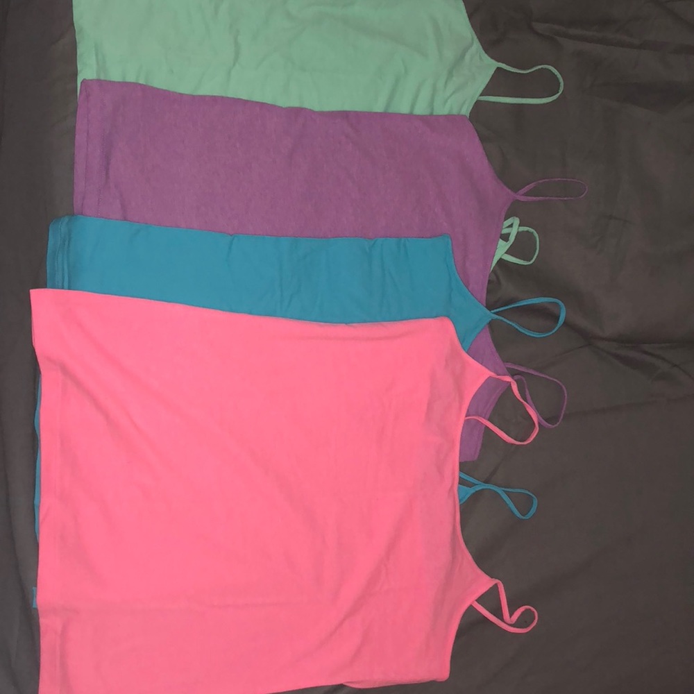 4 - Bright Colored Tank Tops
